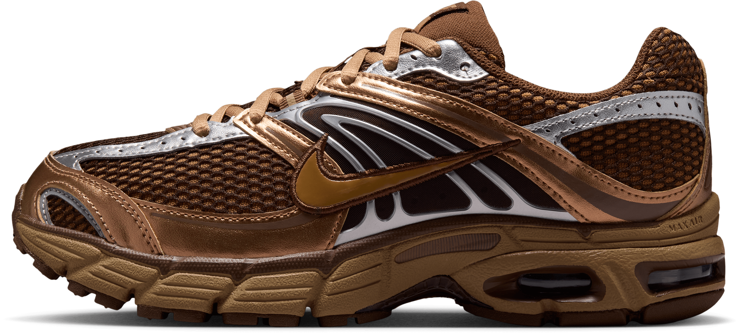 Nike Air Max Moto 2K Wmns "Cacao Wow Metallic Silver"