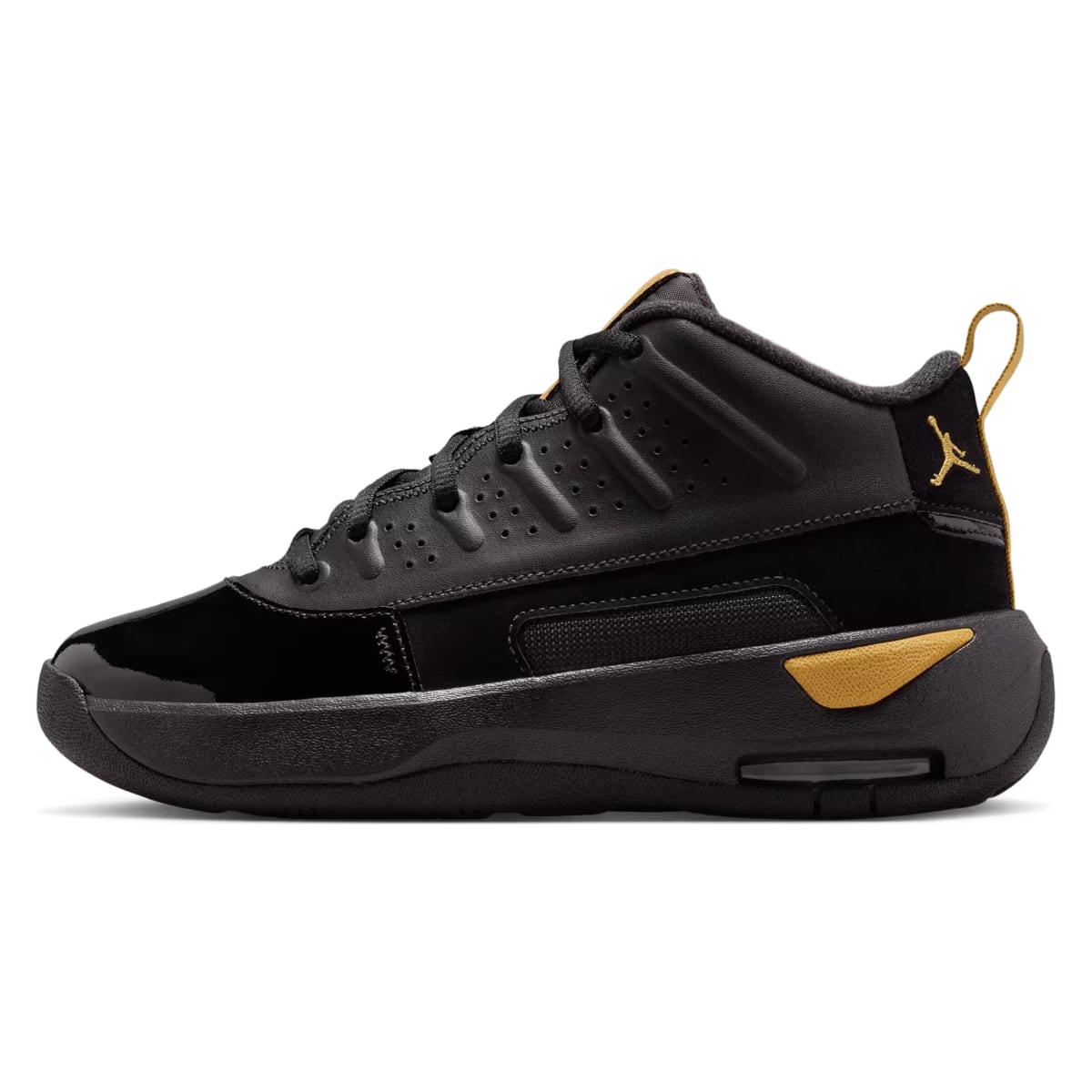 Jordan Max Aura 7 Black Metallic Gold (GS)