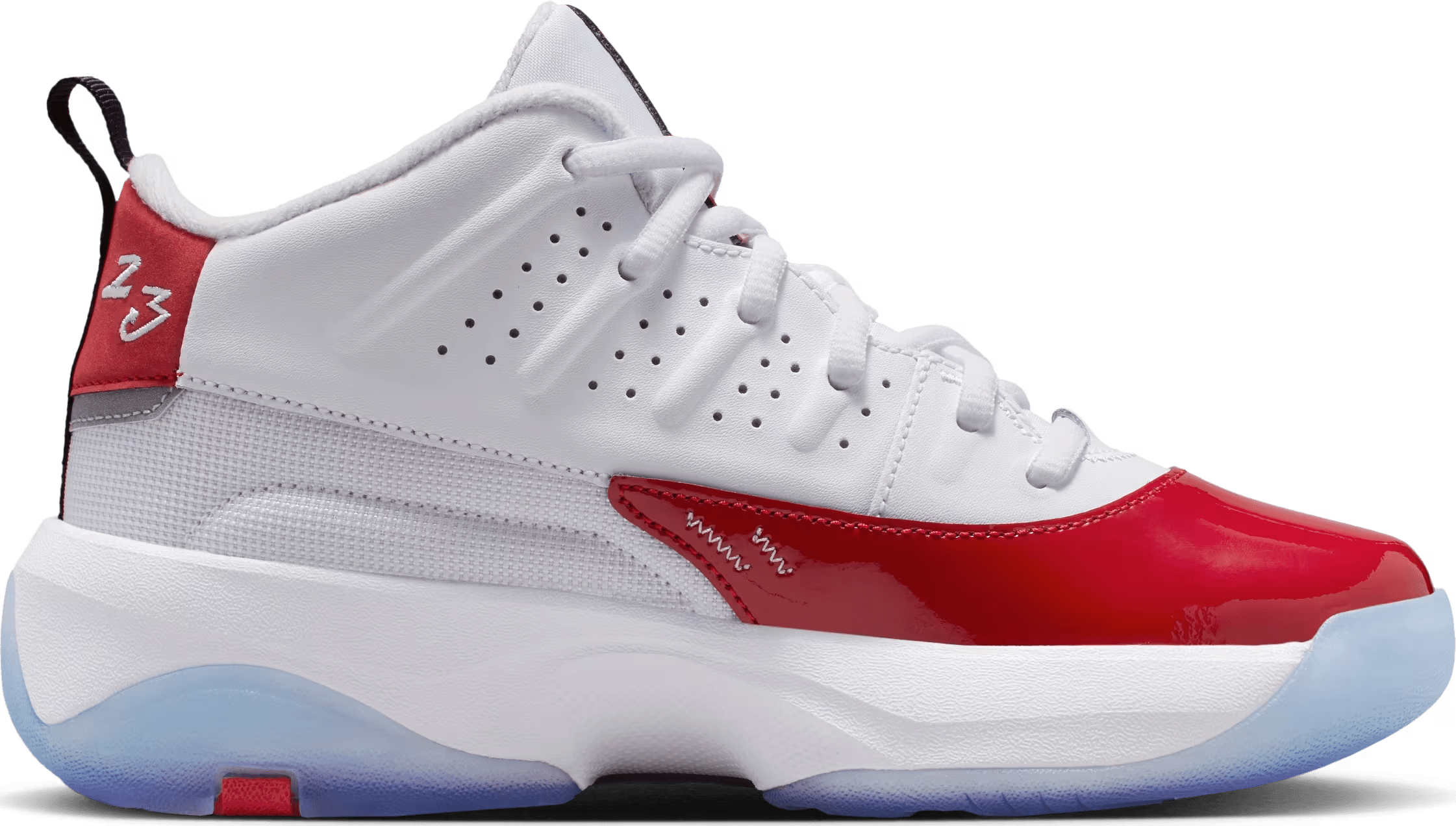 Jordan Max Aura 7 White Gym Red Black (GS)