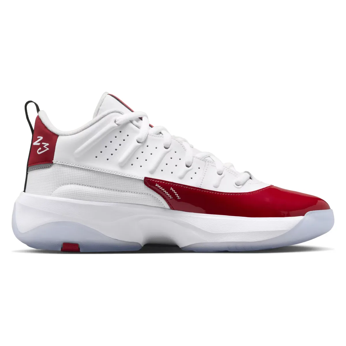 Jordan Max Aura 7 White Gym Red Black