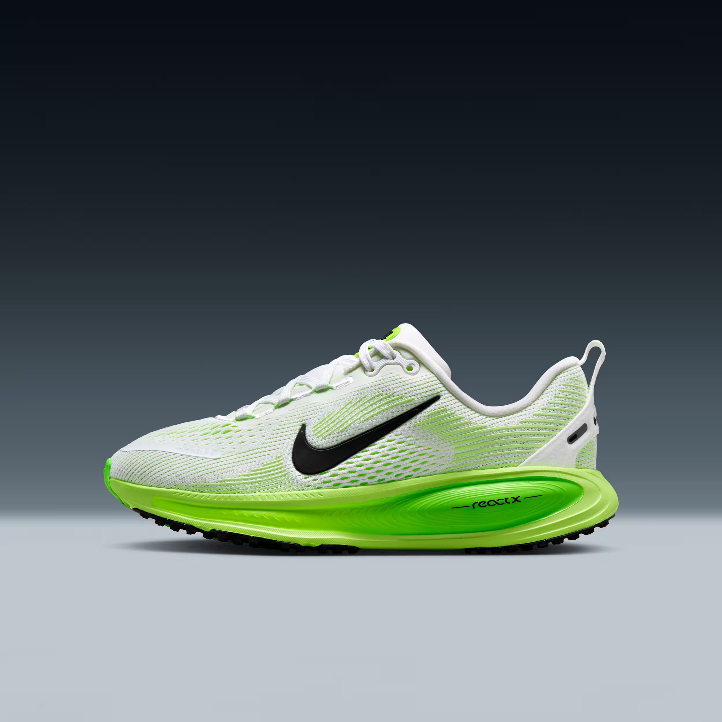 Nike Vomero 18 White Electric Green Volt Black (GS)