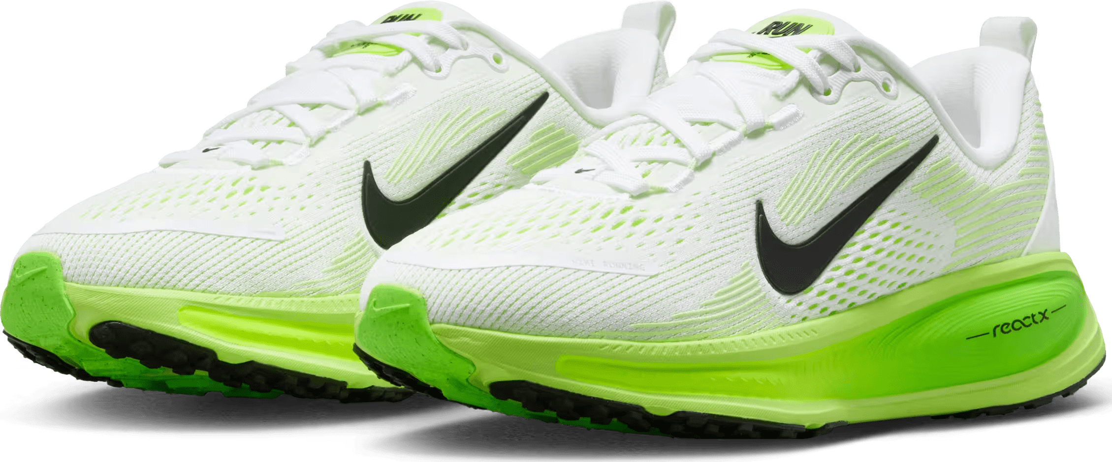 Nike Vomero 18 White Electric Green Volt Black (GS)