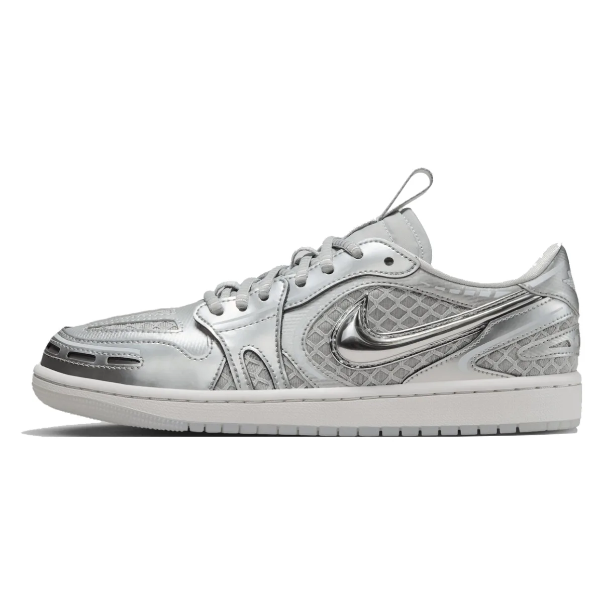 Air Jordan 1 Low Method of Make "Metallic Silver"