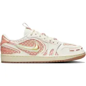 Air Jordan 1 Low Method of Make Wmns "Washed Coral"