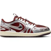 Air Jordan 1 Low Method of Make V3 "Dark Team Red Metallic Silver"