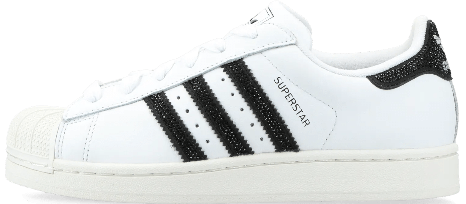 Adidas Superstar II Wmns "White Black Rhinestone"