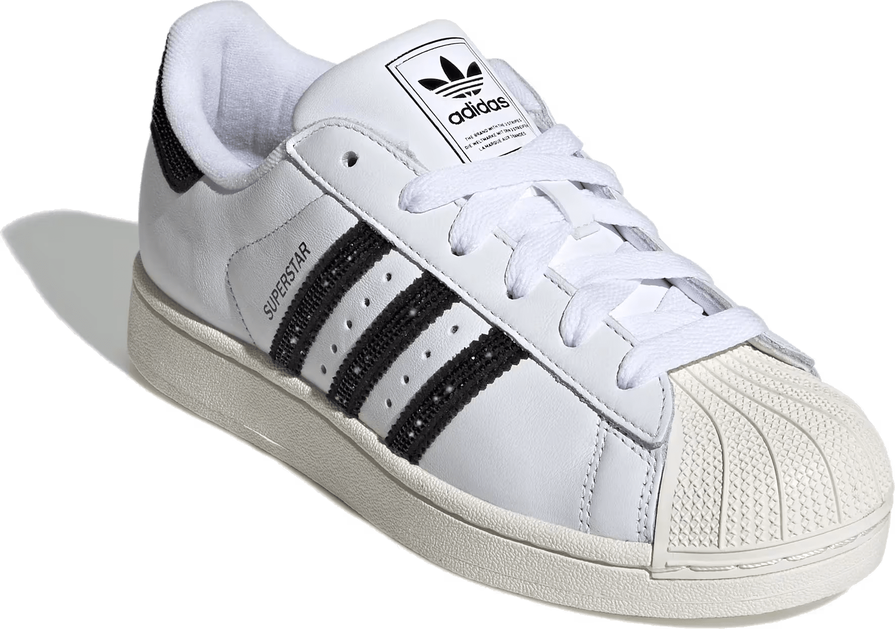 Adidas Superstar II Wmns "White Black Rhinestone"