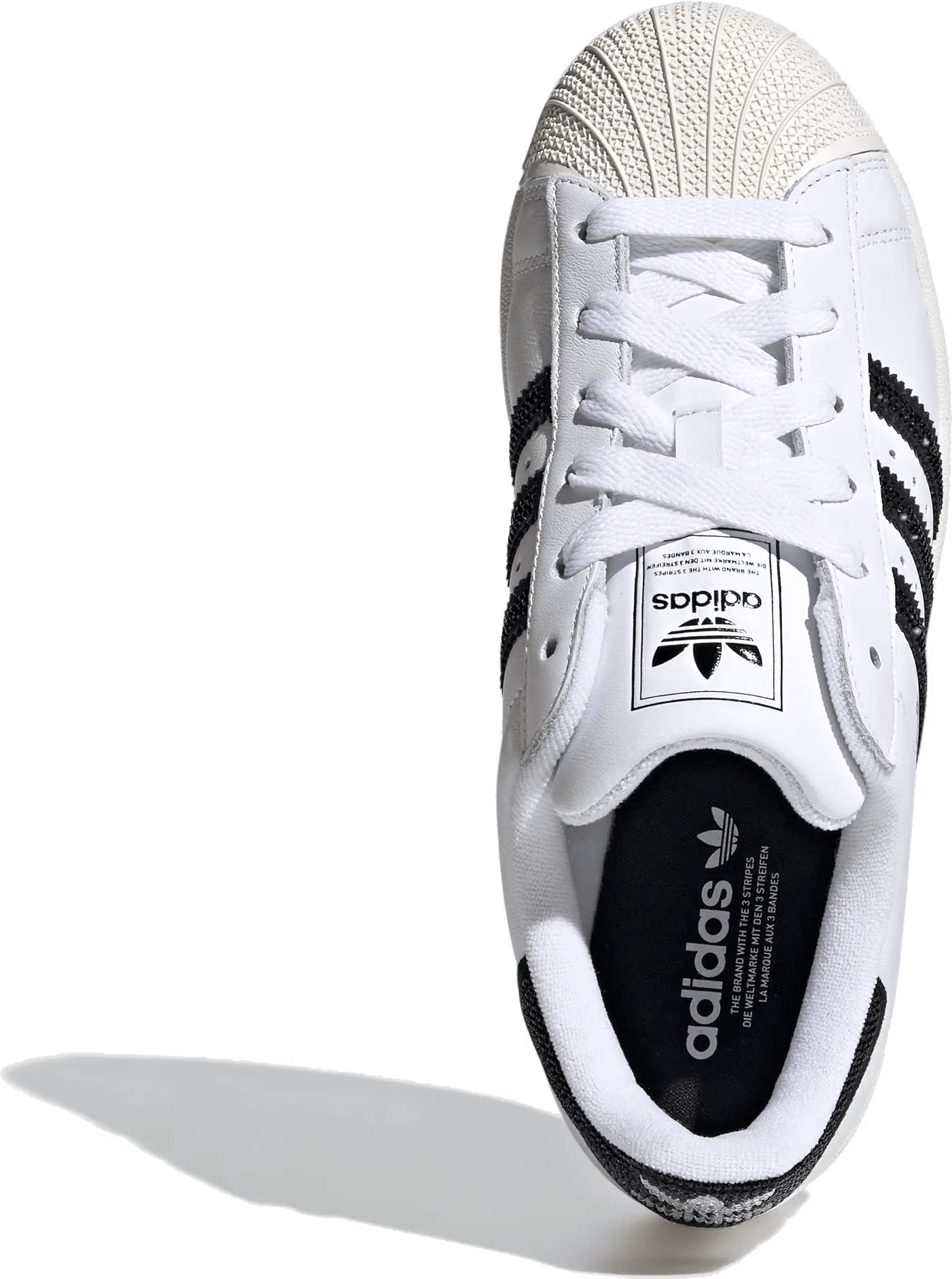 Adidas Superstar II Wmns "White Black Rhinestone"