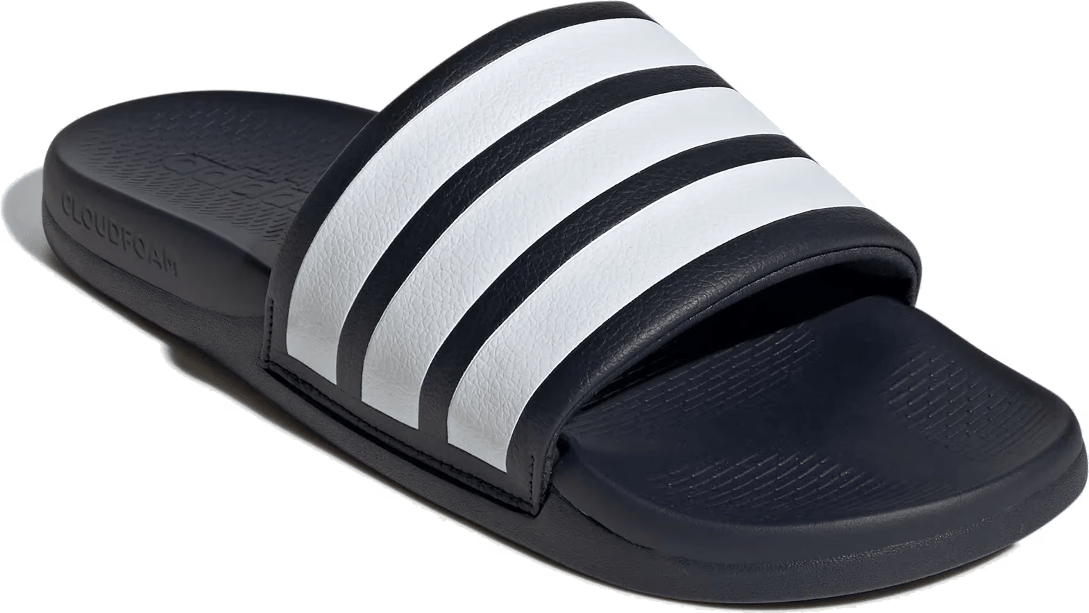 adidas Adilette Comfort 2.0 Slides Legend Ink White