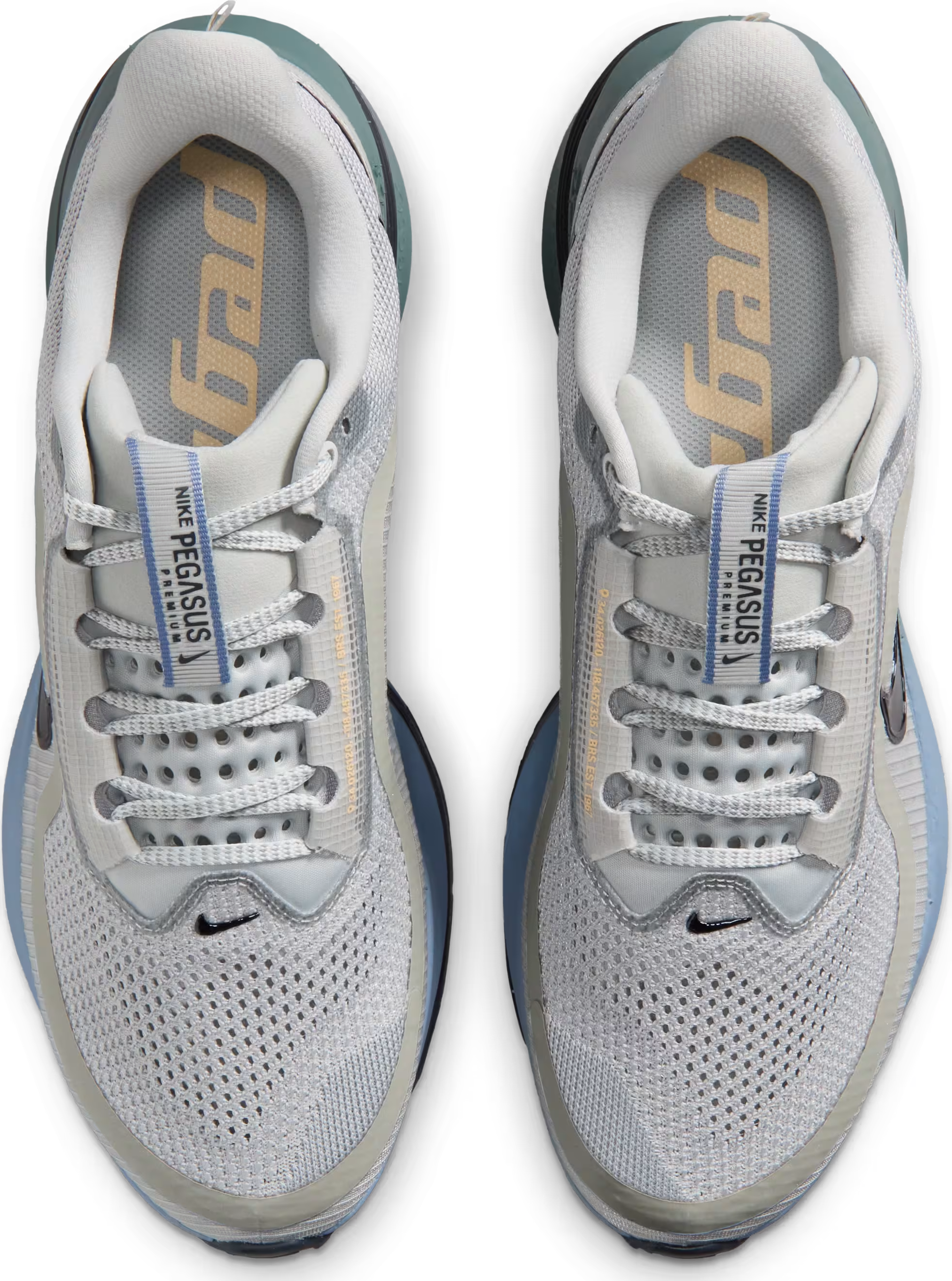 Nike Pegasus Premium "Grey Mist Work Blue Dark Obsidian"