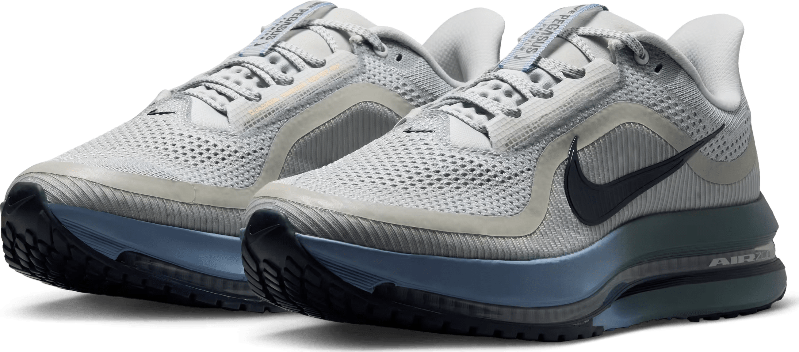 Nike Pegasus Premium "Grey Mist Work Blue Dark Obsidian"