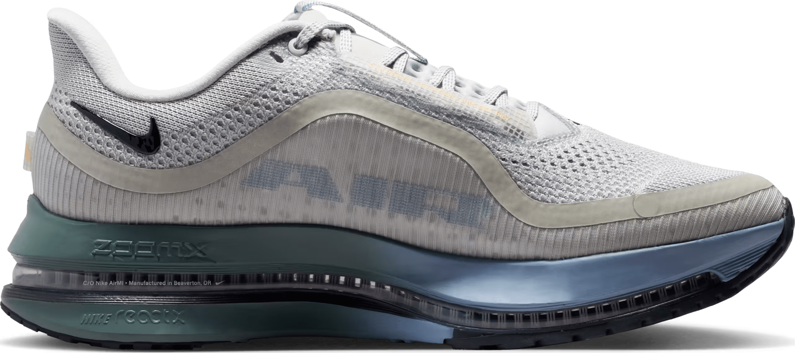 Nike Pegasus Premium "Grey Mist Work Blue Dark Obsidian"