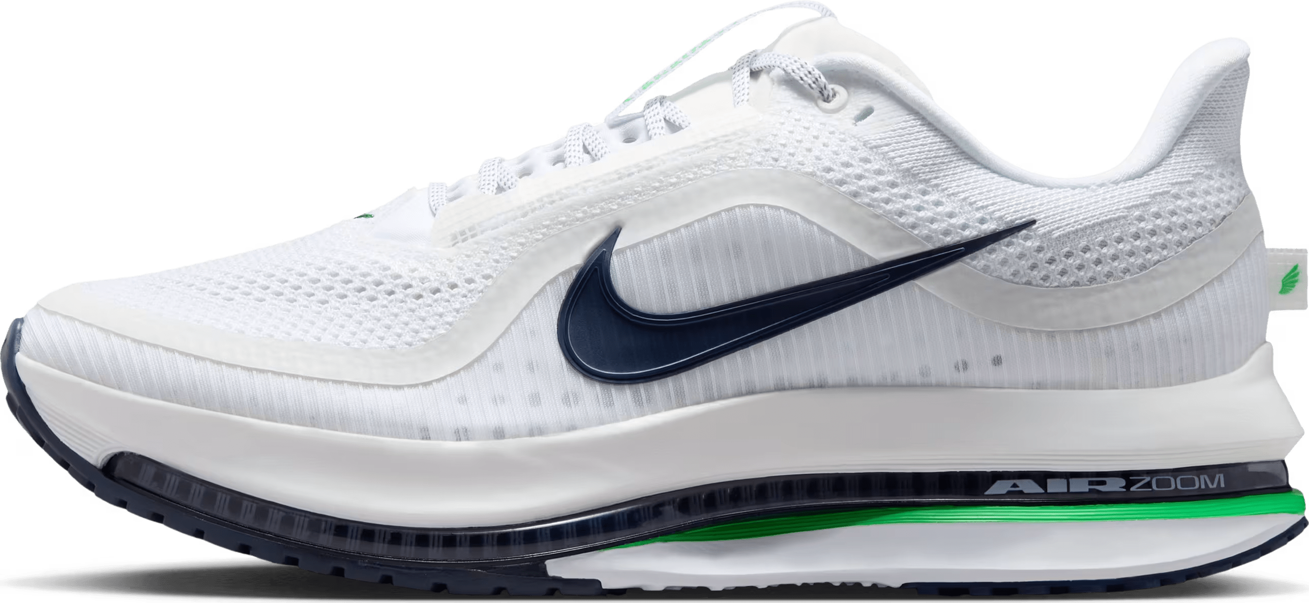 Nike Pegasus Premium "White Midnight Navy Green Spark"