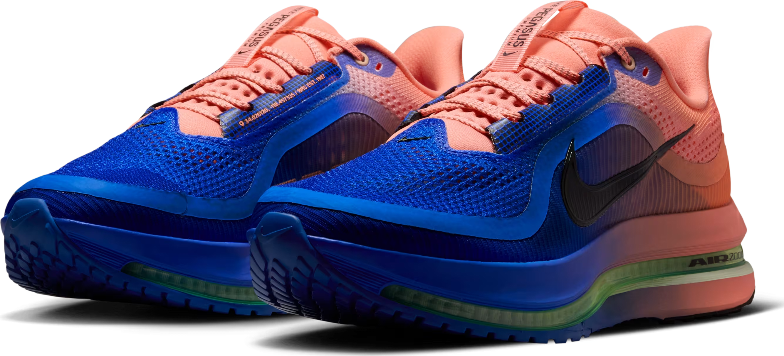 Nike Pegasus Premium "Racer Blue Atomic Pink Volt Tint"