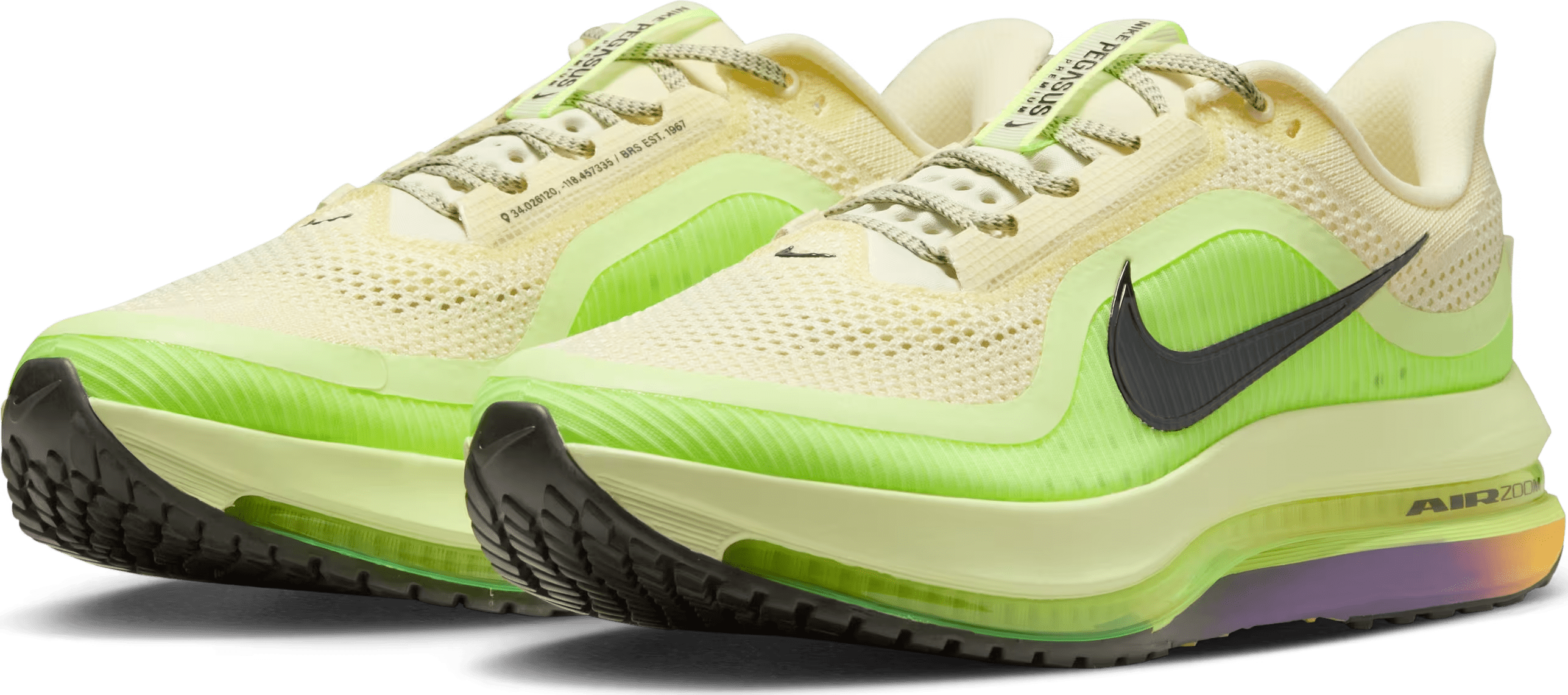 Nike Pegasus Premium "Barely Volt Alabaster"
