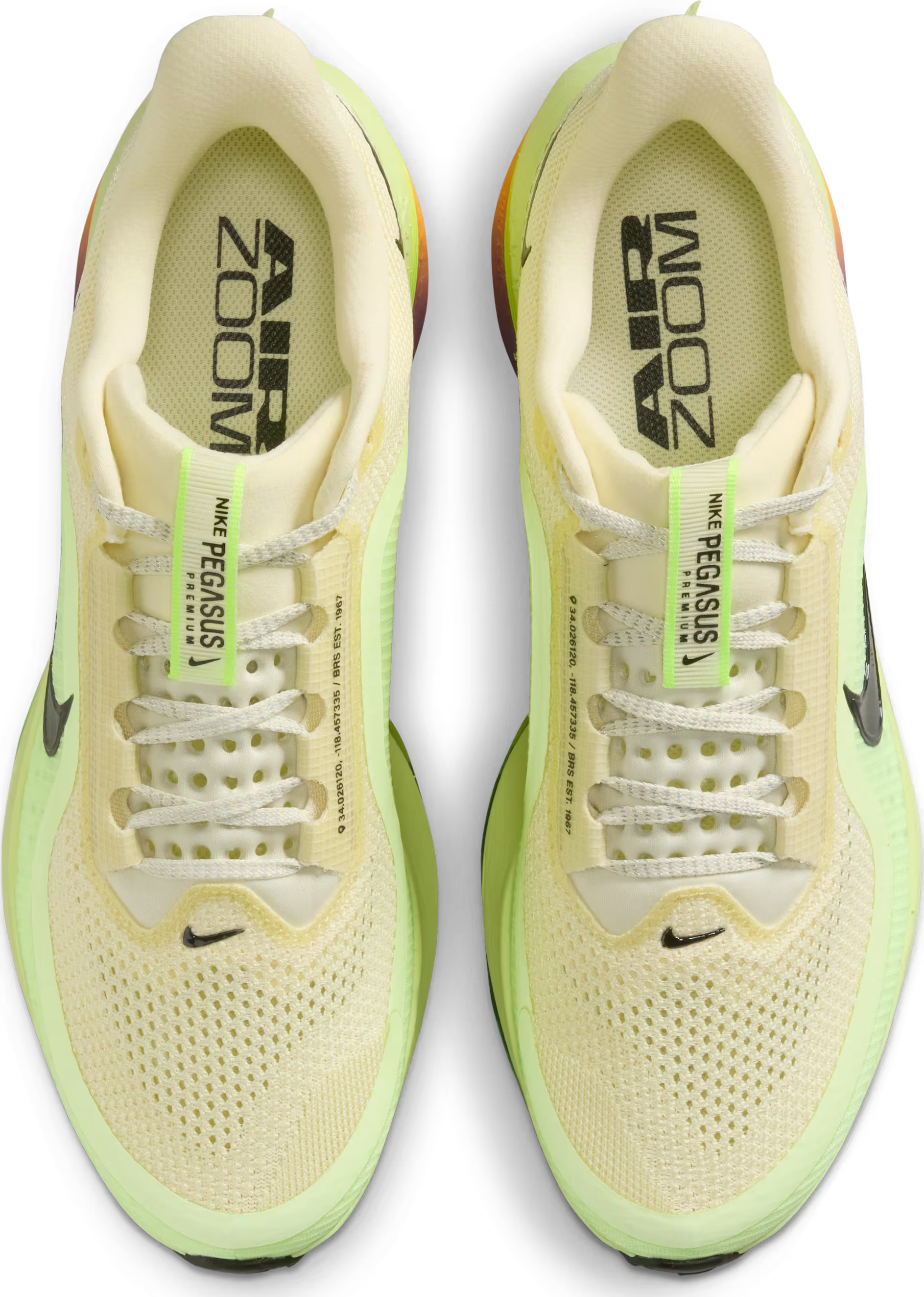 Nike Pegasus Premium "Barely Volt Alabaster"