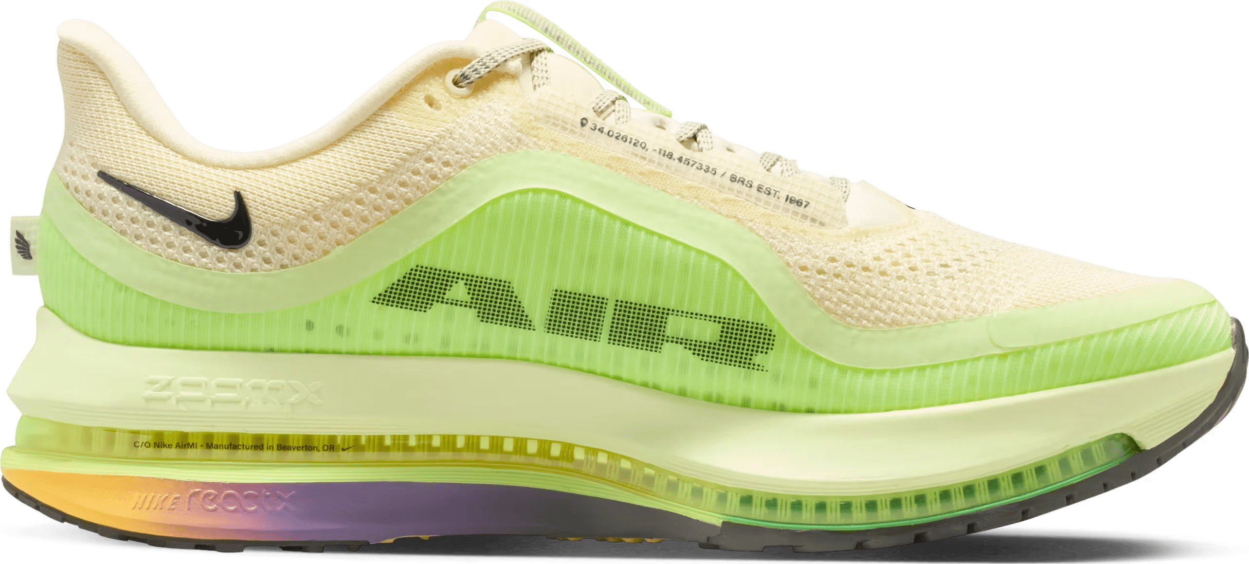 Nike Pegasus Premium "Barely Volt Alabaster"