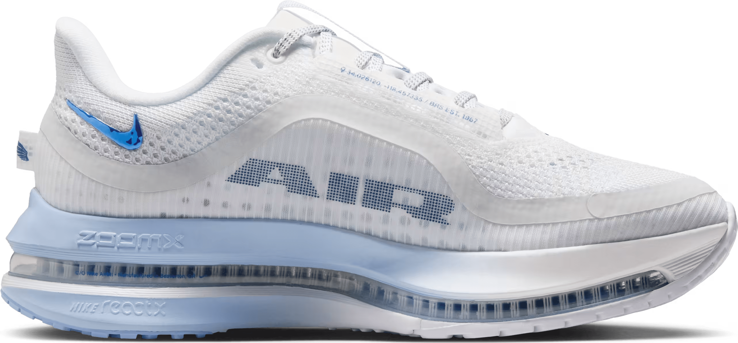 Nike Pegasus Premium Wmns "White Aluminum Mystic Navy"