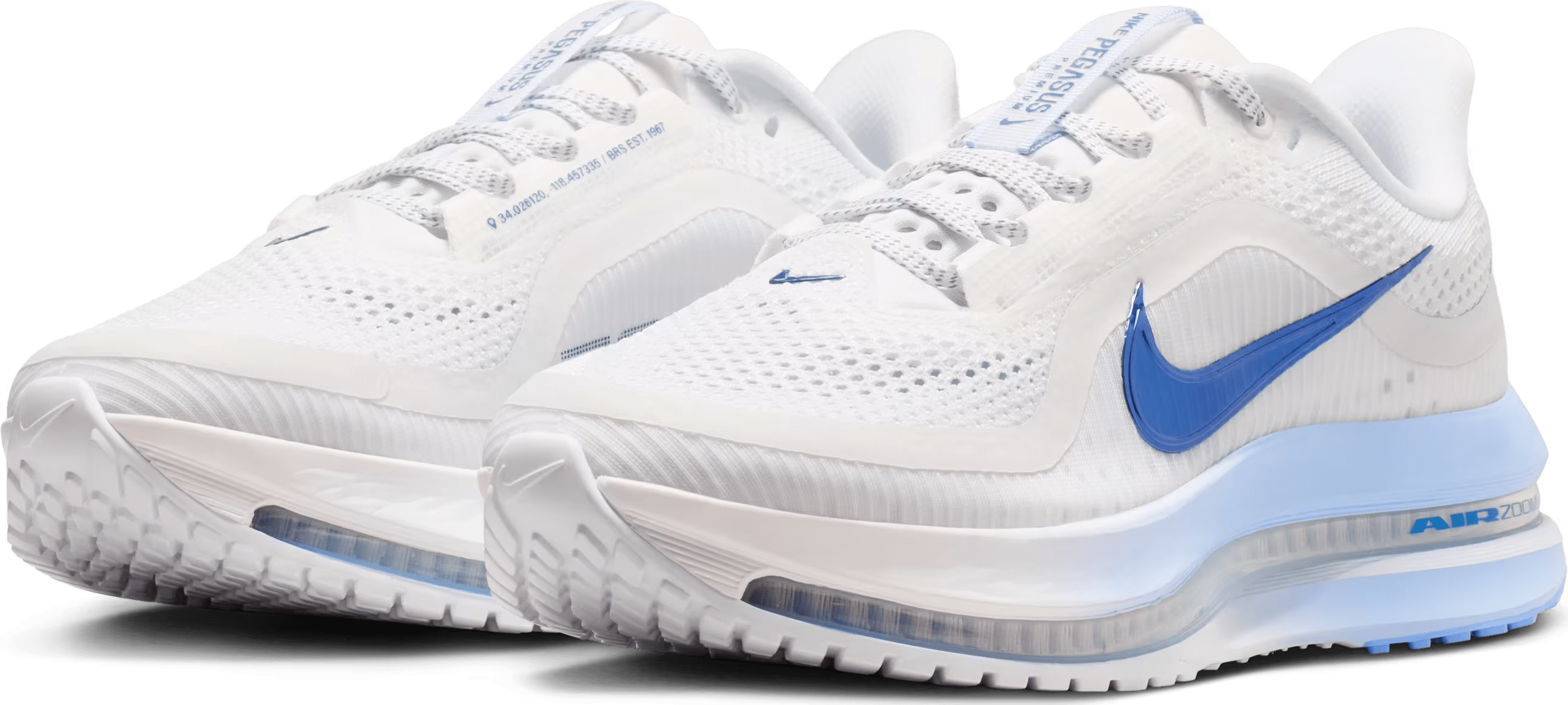 Nike Pegasus Premium Wmns "White Aluminum Mystic Navy"