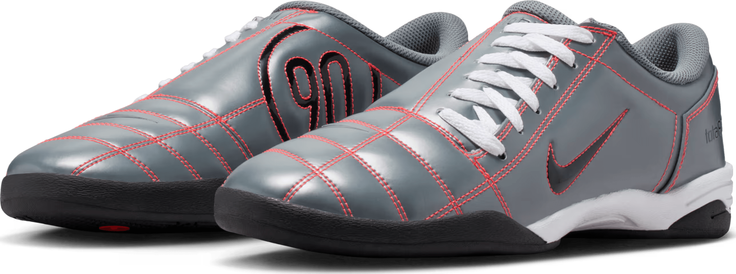 Nike Total 90 "Grey Bright Crimson"