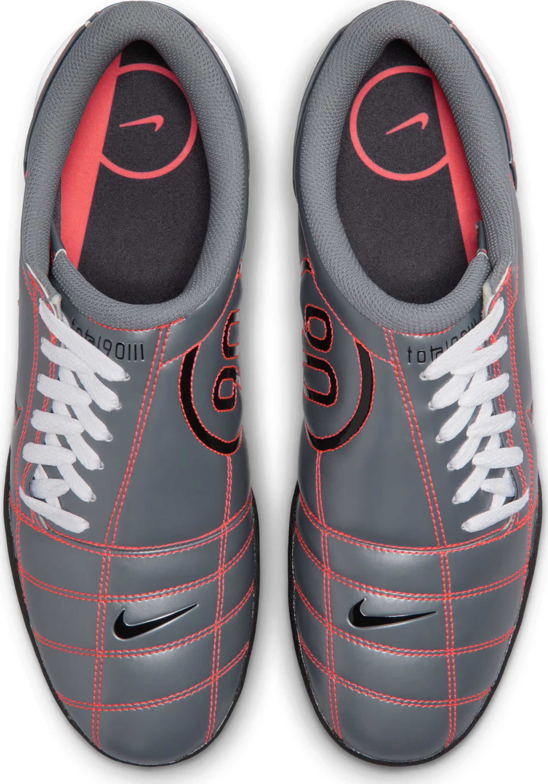 Nike Total 90 "Grey Bright Crimson"
