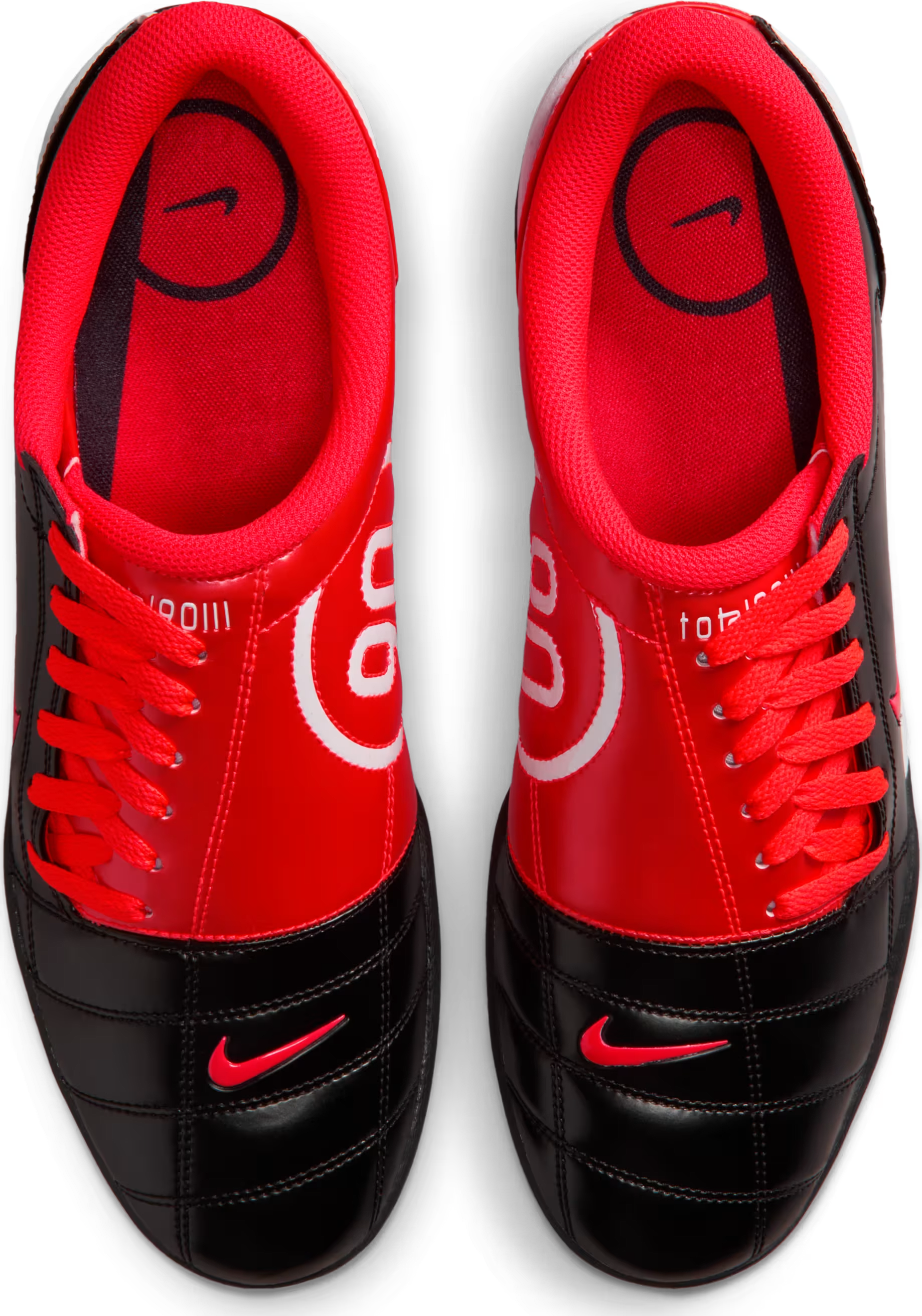 Nike Total 90 "Black Bright Crimson"