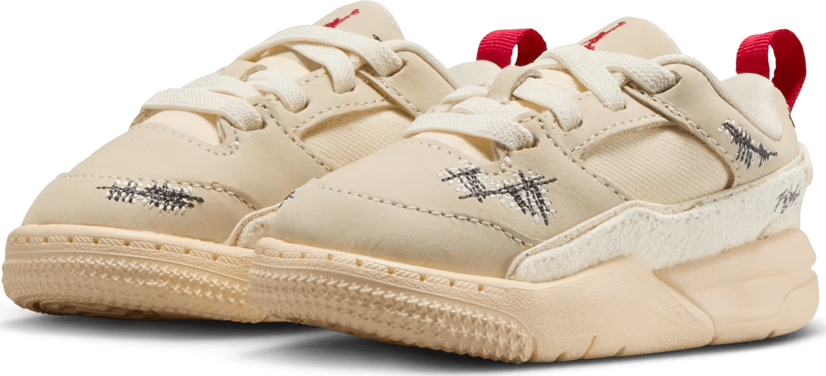 Téla D'Amore x Air Jordan Flight Court TD "Crèpe"