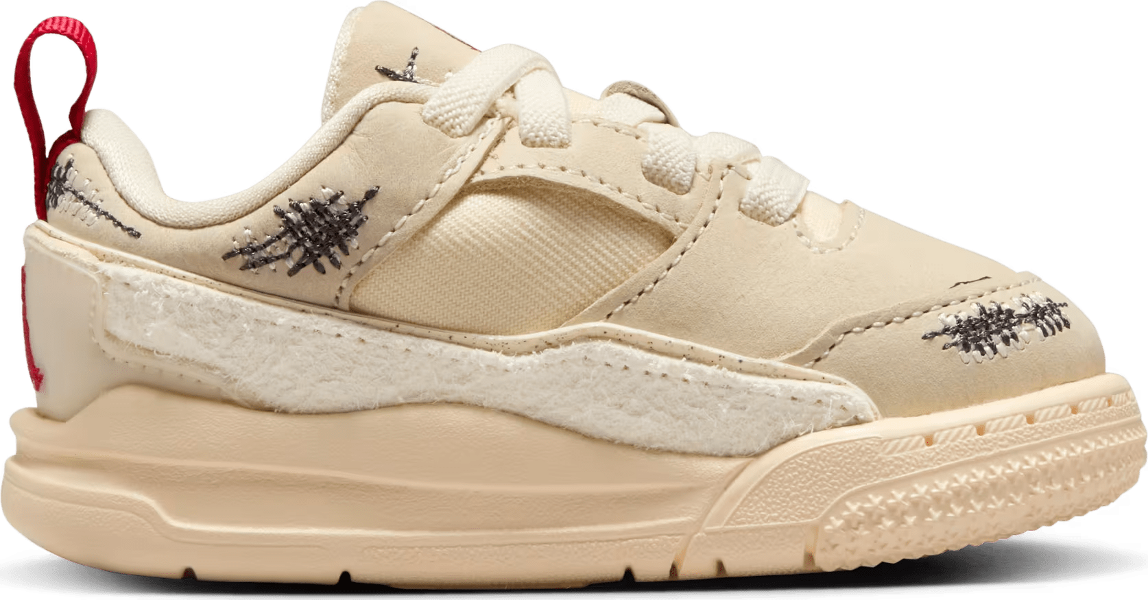 Téla D'Amore x Air Jordan Flight Court TD "Crèpe"