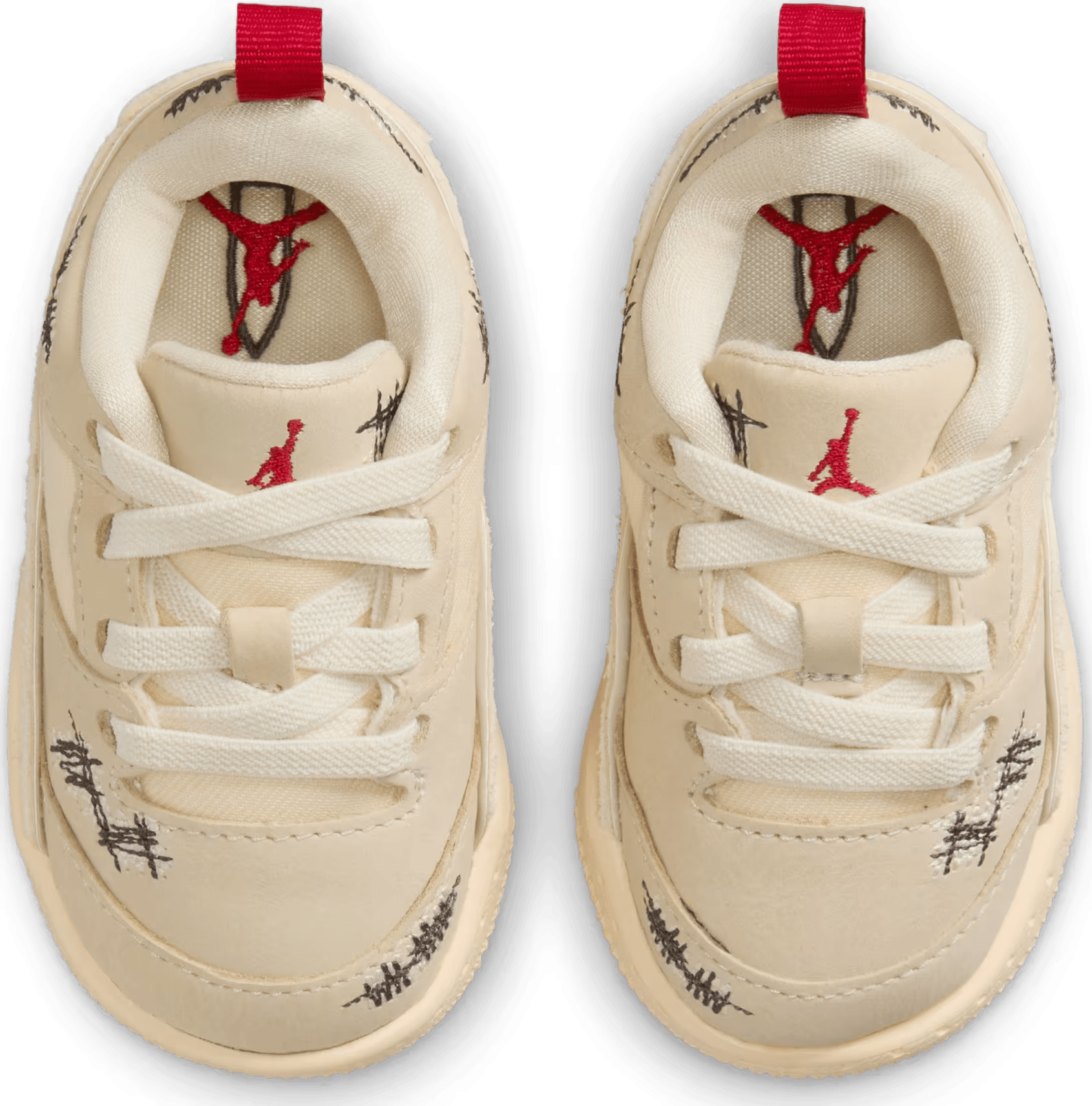 Téla D'Amore x Air Jordan Flight Court TD "Crèpe"