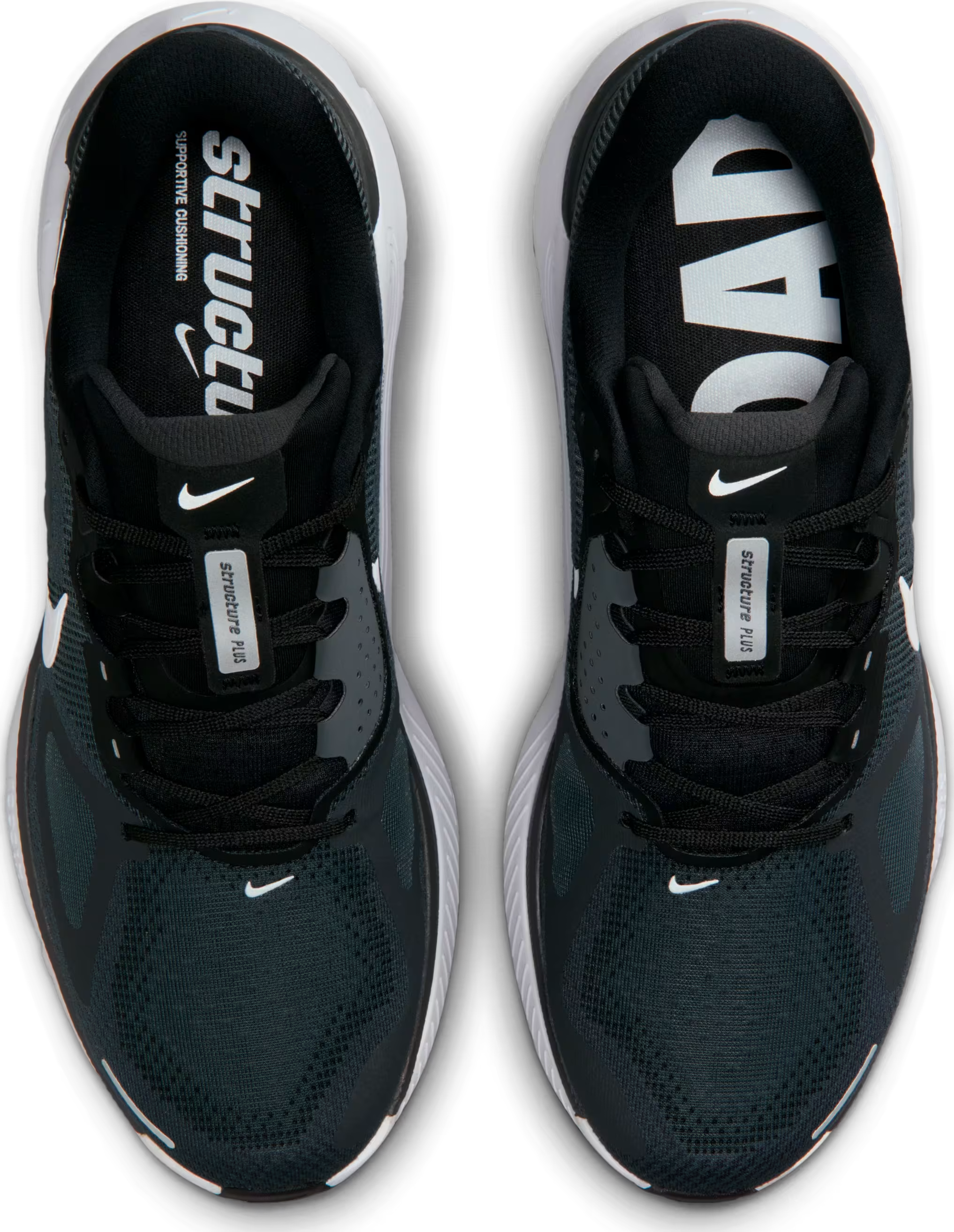 Nike Structure Plus Black White