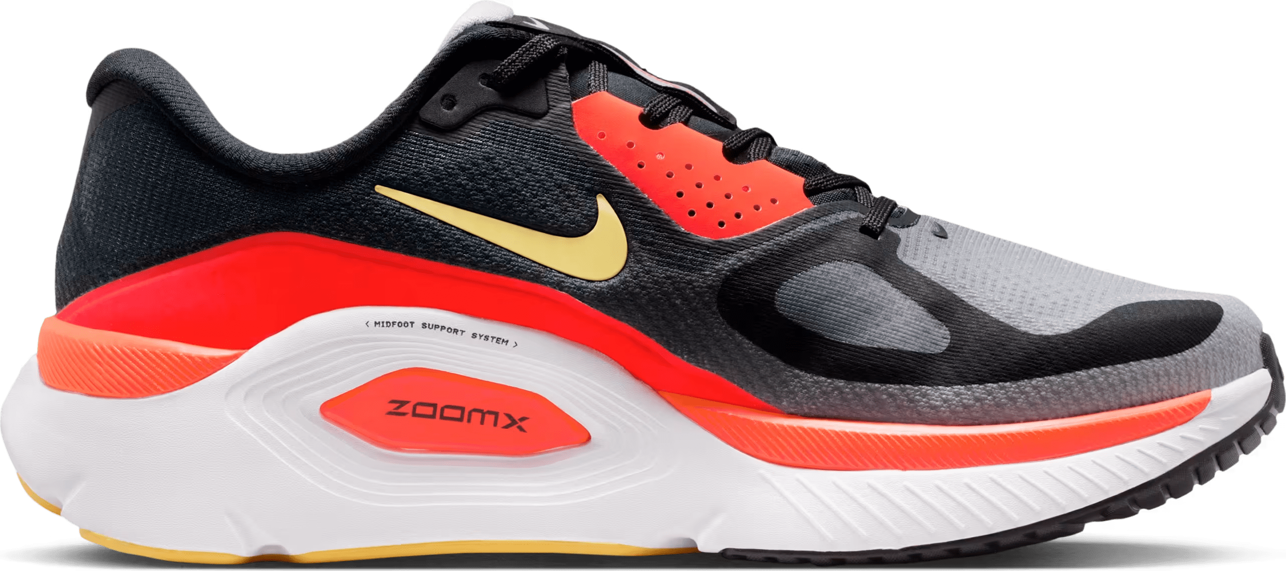 Nike Structure Plus Black Light Smoke Grey Crimson