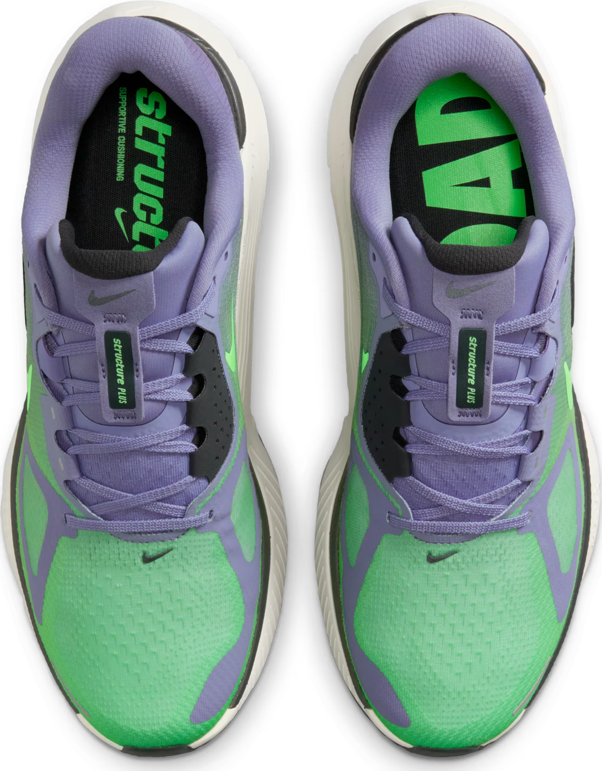 Nike Structure Plus Iron Purple Voltage Green