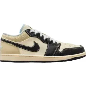 Air Jordan 1 Low SE "“Coconut Milk Black Muslin”