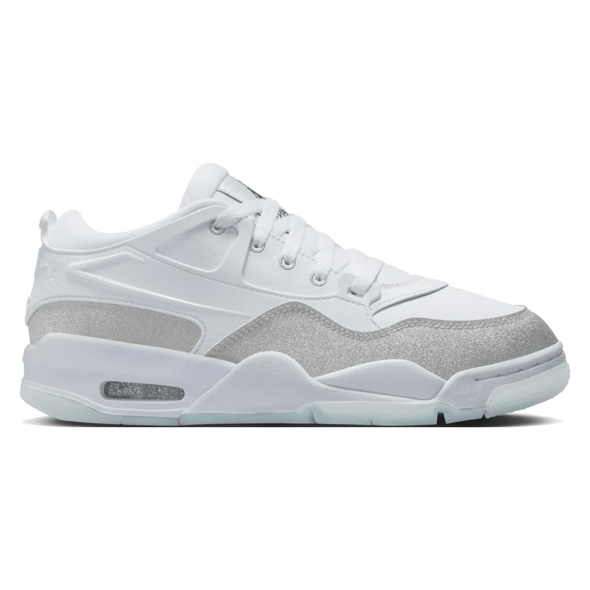 Air Jordan 4 RM Wmns "White Metallic Silver"
