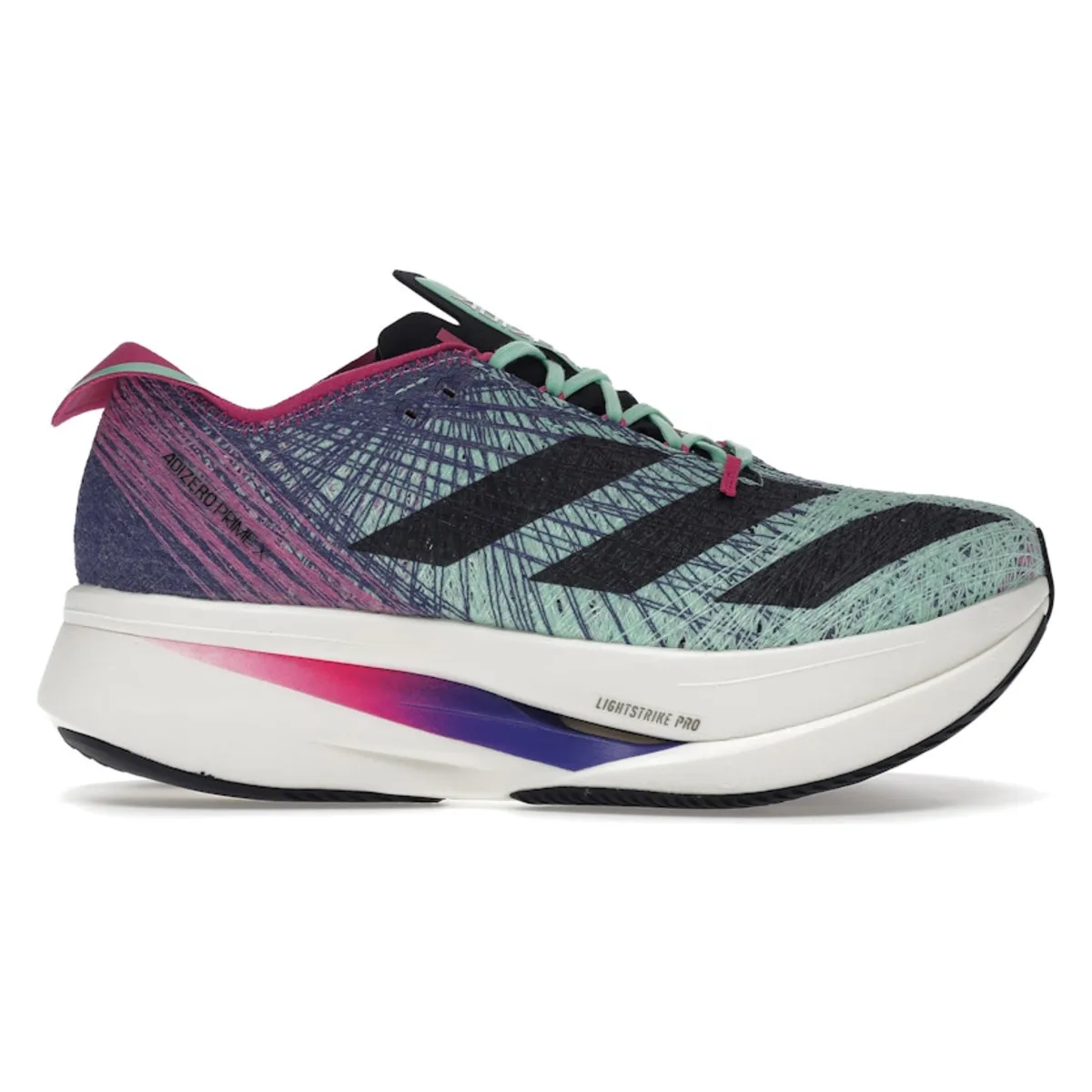 adidas Adizero Prime X Strung Pulse Mint Lucid Fuchsia
