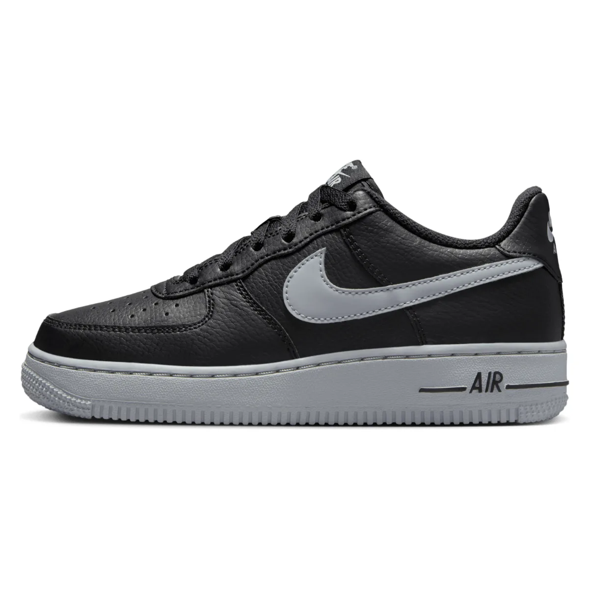 Nike Air Force 1 Low Black Wolf Grey (GS)