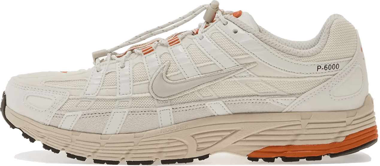 Nike P-6000 "Light Bone Campfire Orange"