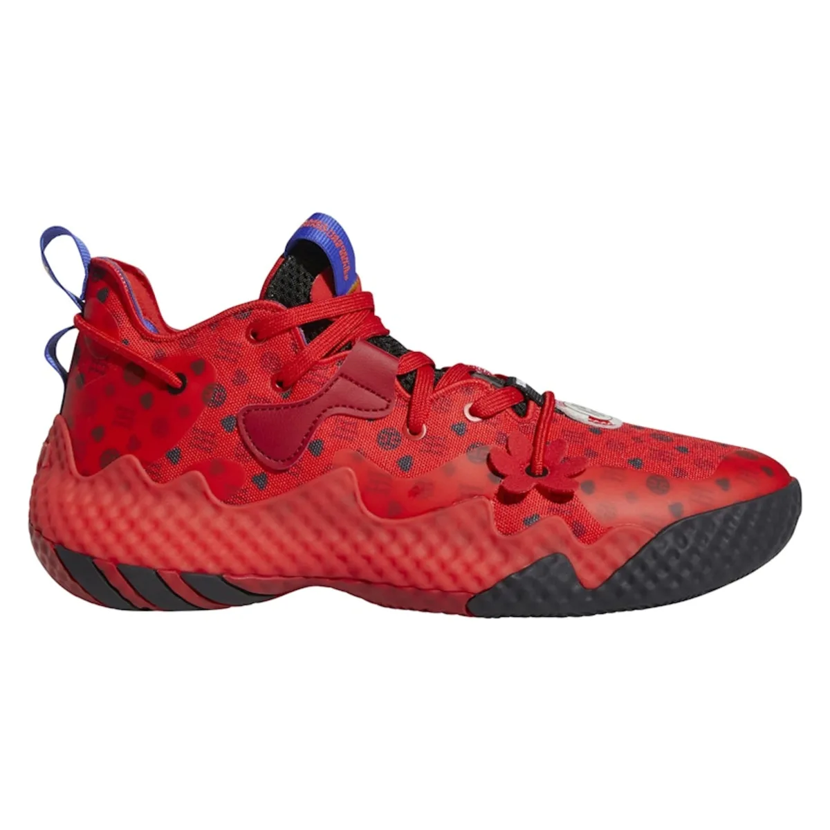 adidas Harden Vol. 6 Vivid Red Monogram