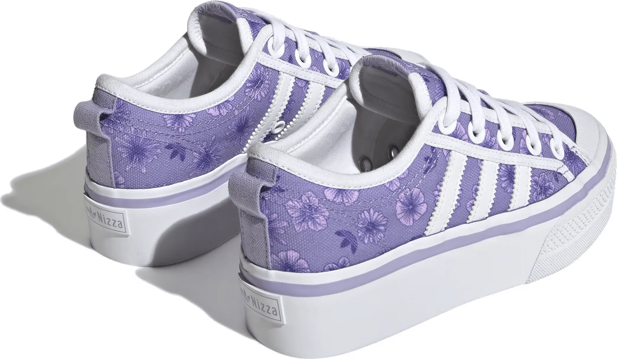 adidas Nizza Platform Cloud White Magic Lilac (GS)