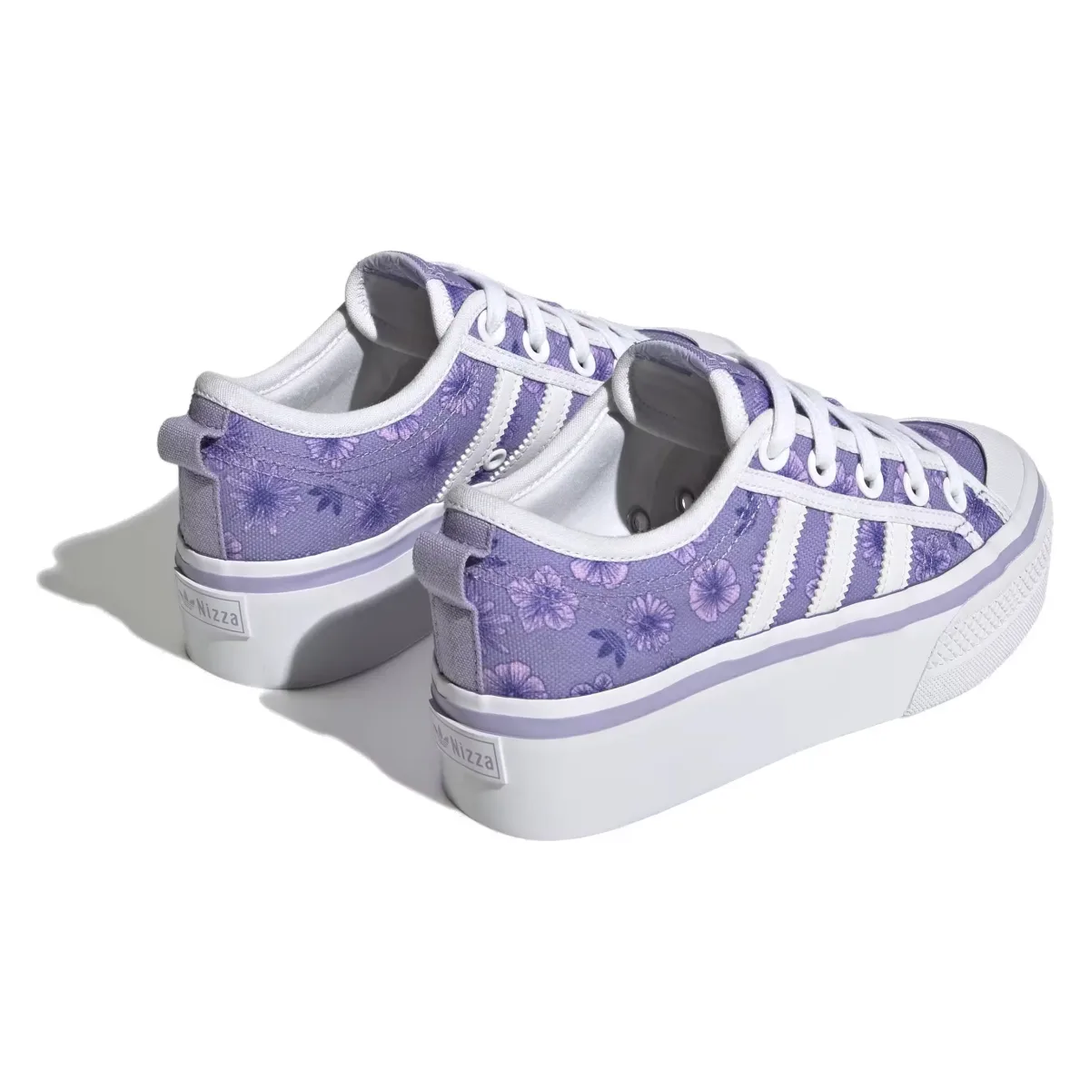 adidas Nizza Platform Cloud White Magic Lilac (GS)
