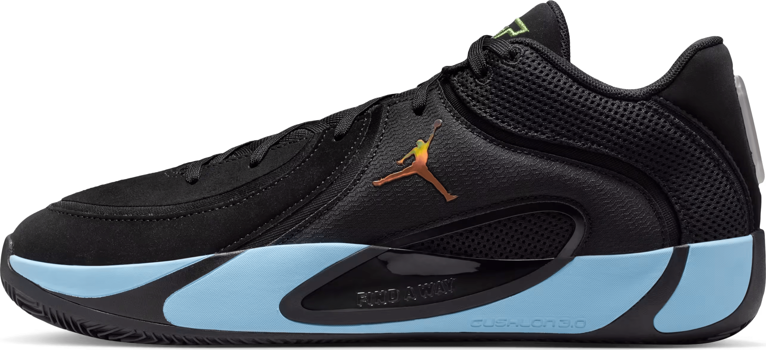 Air Jordan Tatum 4 "Black Ice Blue"