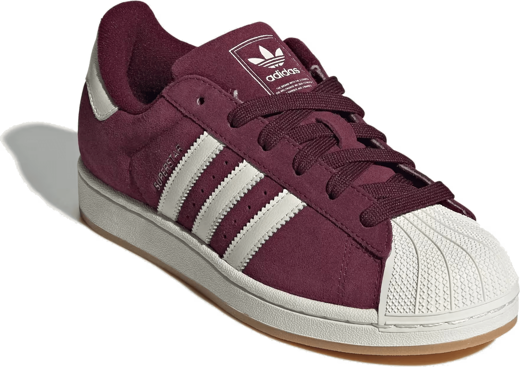 adidas Superstar "Maroon Off White"