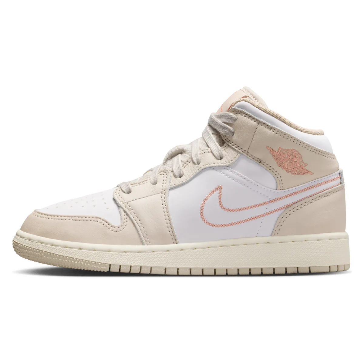 Air Jordan 1 Mid SE GS "Light Orewood Brown"