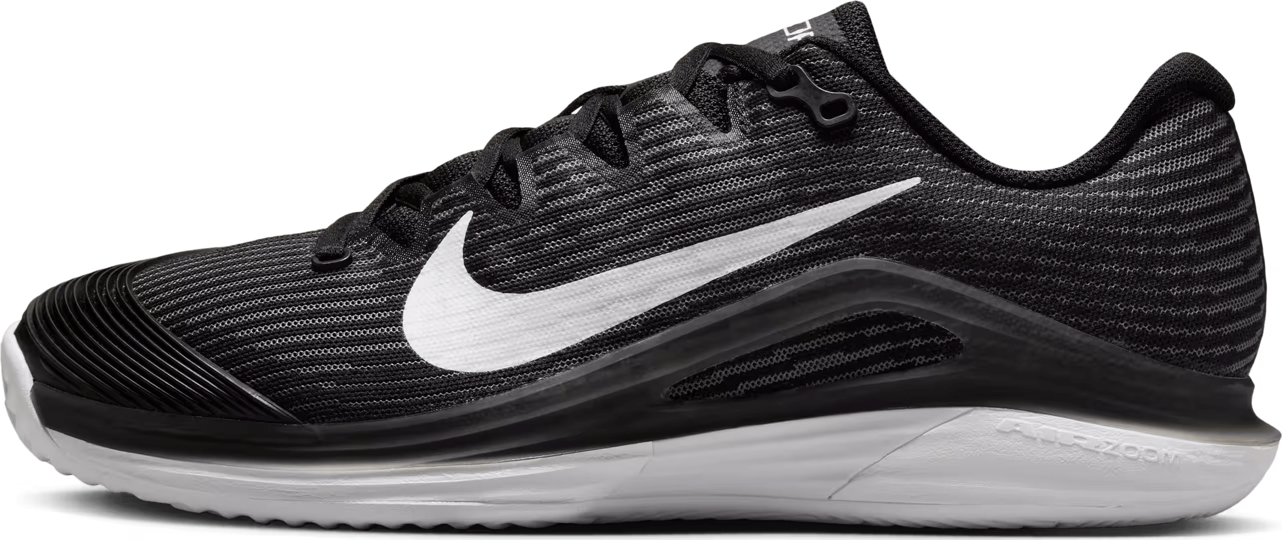 Nike Court Vapor 12 Clay Black Dark Smoke Grey White (Women's)