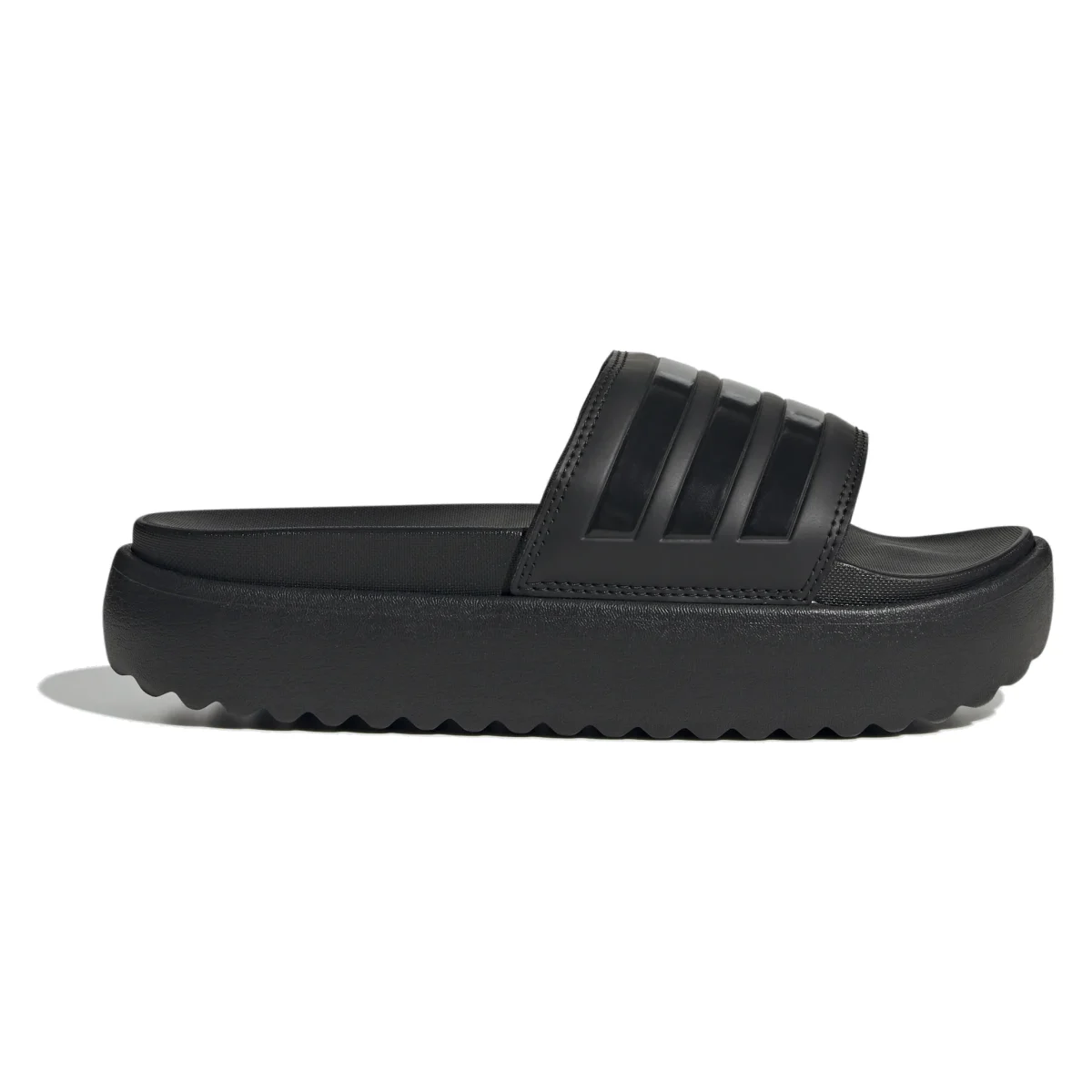 adidas Adilette Platform Slides Core Black