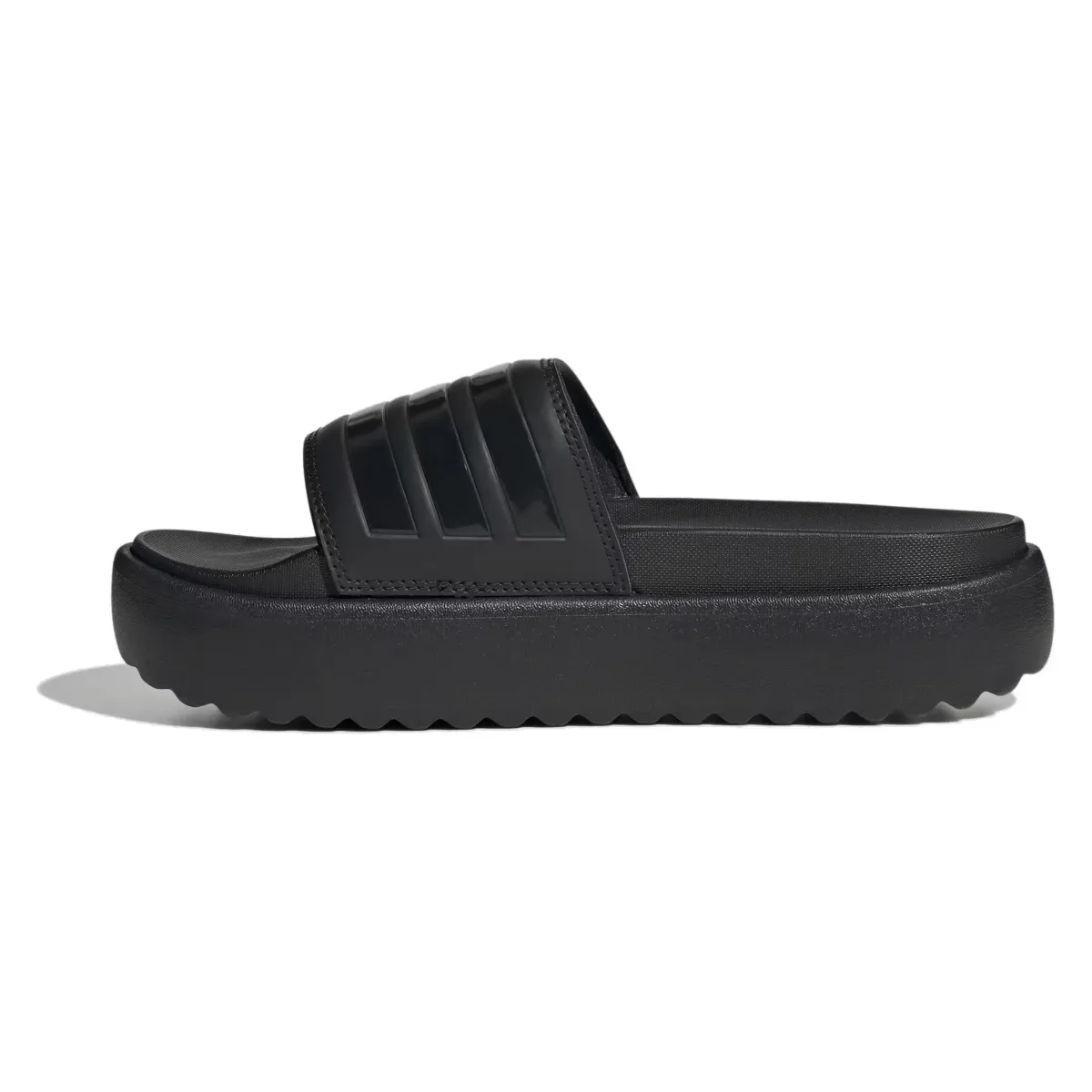 adidas Adilette Platform Slides Core Black