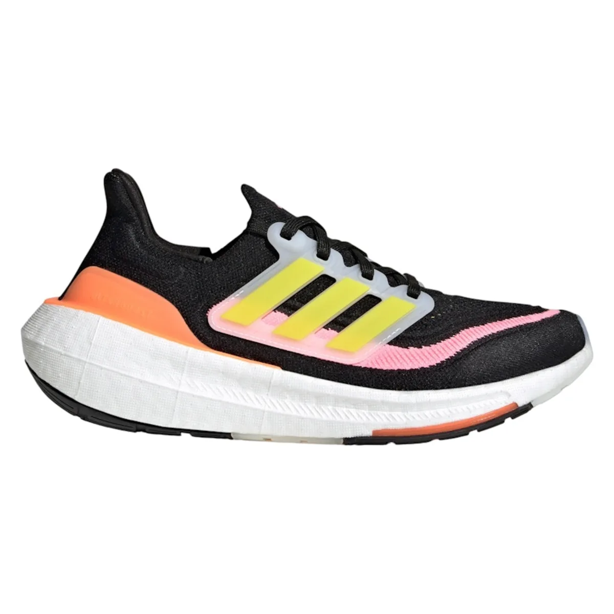 adidas Ultra Boost Light Core Black Bright Yellow Cloud White (Women's)