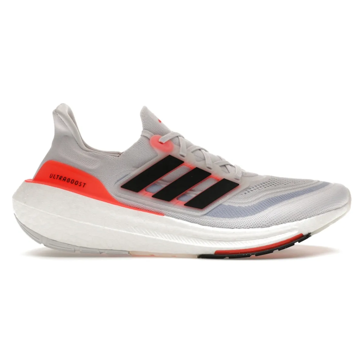 adidas Ultra Boost Light White Black Solar Red