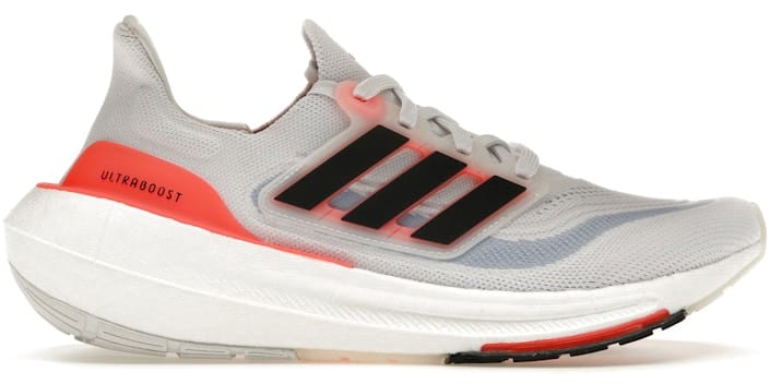 adidas Ultra Boost Light White Black Solar Red (Women's)