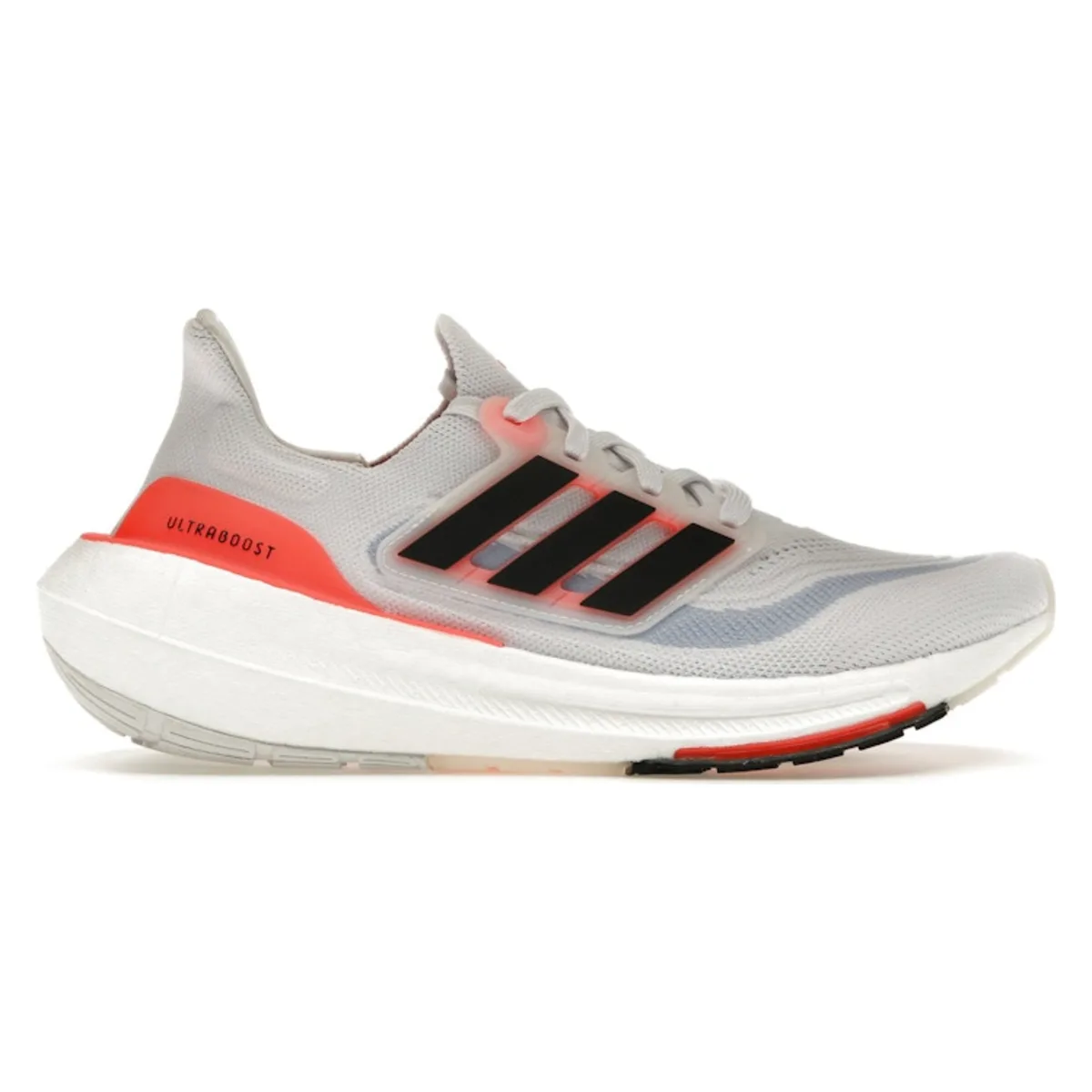 adidas Ultra Boost Light White Black Solar Red (Women's)